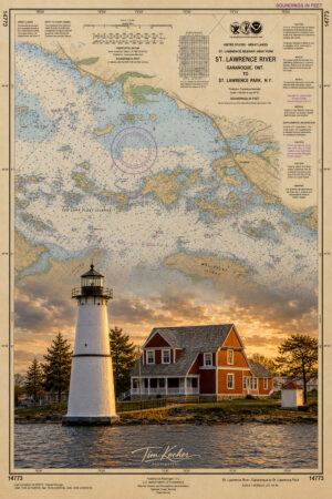 OTC-ROCK ISLAND LIGHT-POSTER