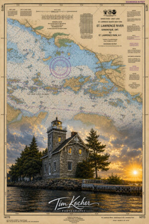 OTC-SISTERS ISLAND LIGHT-POSTER